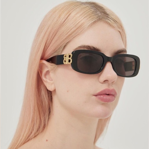 AUTHENTIC NEW BALENCIAGA SUNGLASSES BB0310SK 001 - Picture 5 of 9